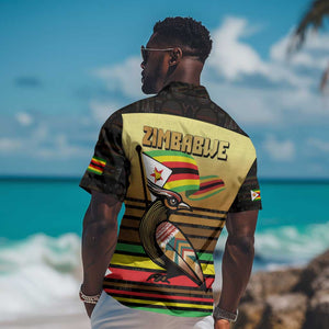 Pride Zimbabwe Hawaiian Shirt Zimbabwean Bird, Tribal Patterns and Pan-African Colors