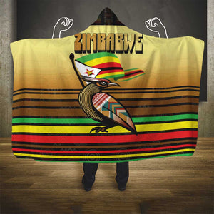 Pride Zimbabwe Hooded Blanket Zimbabwean Bird, Tribal Patterns and Pan-African Colors