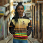 Pride Zimbabwe Hoodie Zimbabwean Bird, Tribal Patterns and Pan-African Colors