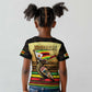 Pride Zimbabwe Kid T shirt Zimbabwean Bird, Tribal Patterns and Pan-African Colors