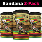 Pride Zimbabwe Neck Gaiter Zimbabwean Bird, Tribal Patterns and Pan-African Colors TS04