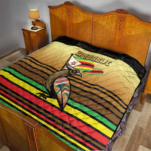 Pride Zimbabwe Quilt Zimbabwean Bird, Tribal Patterns and Pan-African Colors