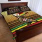 Pride Zimbabwe Quilt Bed Set Zimbabwean Bird, Tribal Patterns and Pan-African Colors