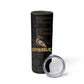 Pride Zimbabwe Skinny Tumbler Zimbabwean Bird, Tribal Patterns and Pan-African Colors