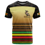 Pride Zimbabwe T shirt Zimbabwean Bird, Tribal Patterns and Pan-African Colors