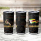 Pride Zimbabwe Tumbler Cup Zimbabwean Bird, Tribal Patterns and Pan-African Colors