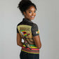 Pride Zimbabwe Women Polo Shirt Zimbabwean Bird, Tribal Patterns and Pan-African Colors
