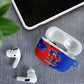 Haiti Flag Day Arcahaie 1803 AirPods Case Geometric Low Poly Flag Art - Birthplace Of Liberty Graphic