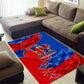Haiti Flag Day Arcahaie 1803 Area Rug Geometric Low Poly Flag Art - Birthplace Of Liberty Graphic