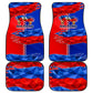 Haiti Flag Day Arcahaie 1803 Car Mats Geometric Low Poly Flag Art - Birthplace Of Liberty Graphic