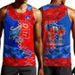 Haiti Flag Day Arcahaie 1803 Men Tank Top Geometric Low Poly Flag Art - Birthplace Of Liberty Graphic