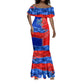 Haiti Flag Day Arcahaie 1803 Mermaid Dress Geometric Low Poly Flag Art - Birthplace Of Liberty Graphic