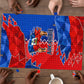 Haiti Flag Day Arcahaie 1803 Puzzle Geometric Low Poly Flag Art - Birthplace Of Liberty Graphic