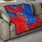 Haiti Flag Day Arcahaie 1803 Quilt Geometric Low Poly Flag Art - Birthplace Of Liberty Graphic