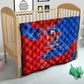Haiti Flag Day Arcahaie 1803 Quilt Geometric Low Poly Flag Art - Birthplace Of Liberty Graphic