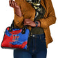 Haiti Flag Day Arcahaie 1803 Shoulder Handbag Geometric Low Poly Flag Art - Birthplace Of Liberty Graphic