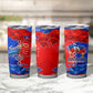 Haiti Flag Day Arcahaie 1803 Tumbler Cup Geometric Low Poly Flag Art - Birthplace Of Liberty Graphic