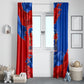 Haiti Flag Day Arcahaie 1803 Window Curtain Geometric Low Poly Flag Art - Birthplace Of Liberty Graphic