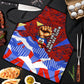 Haiti Flag Day Soul Of The Free L Union Fait La Force Apron Peace Dove And Power Fist Art With Hibiscus And Broken Chains