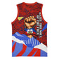 Haiti Flag Day Soul Of The Free L Union Fait La Force Basketball Jersey Peace Dove And Power Fist Art With Hibiscus And Broken Chains