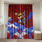 Haiti Flag Day Soul Of The Free L Union Fait La Force Bathroom Set Peace Dove And Power Fist Art With Hibiscus And Broken Chains