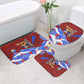 Haiti Flag Day Soul Of The Free L Union Fait La Force Bathroom Set Peace Dove And Power Fist Art With Hibiscus And Broken Chains