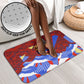 Haiti Flag Day Soul Of The Free L Union Fait La Force Bathroom Set Peace Dove And Power Fist Art With Hibiscus And Broken Chains