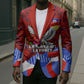Haiti Flag Day Soul Of The Free L Union Fait La Force Blazer Peace Dove And Power Fist Art With Hibiscus And Broken Chains