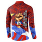 Haiti Flag Day Soul Of The Free L Union Fait La Force Button Sweatshirt Peace Dove And Power Fist Art With Hibiscus And Broken Chains