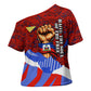 Haiti Flag Day Soul Of The Free L Union Fait La Force Cross Shoulder Shirt Peace Dove And Power Fist Art With Hibiscus And Broken Chains