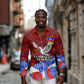 Haiti Flag Day Soul Of The Free L Union Fait La Force Long Sleeve Button Shirt Peace Dove And Power Fist Art With Hibiscus And Broken Chains