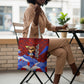Haiti Flag Day Soul Of The Free L Union Fait La Force Tote Bag Peace Dove And Power Fist Art With Hibiscus And Broken Chains
