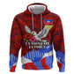Haiti Flag Day Soul Of The Free L Union Fait La Force Zip Hoodie Peace Dove And Power Fist Art With Hibiscus And Broken Chains