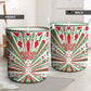 Burundi Pride Beat Of 1962 Independence Day Laundry Basket Traditional Karyenda Drummer Art With Flag Sunburst Design