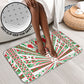 Burundi Pride Beat Of 1962 Independence Day Bathroom Set Traditional Karyenda Drummer Art With Flag Sunburst Design