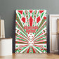 Burundi Pride Beat Of 1962 Independence Day Canvas Wall Art Traditional Karyenda Drummer Art With Flag Sunburst Design