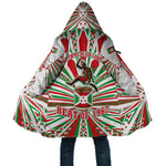 Burundi Pride Beat Of 1962 Independence Day Cloak Traditional Karyenda Drummer Art With Flag Sunburst Design