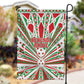 Burundi Pride Beat Of 1962 Independence Day Garden Flag Traditional Karyenda Drummer Art With Flag Sunburst Design