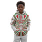Burundi Pride Beat Of 1962 Independence Day Kid Hoodie Traditional Karyenda Drummer Art With Flag Sunburst Design