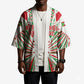 Burundi Pride Beat Of 1962 Independence Day Kimono Traditional Karyenda Drummer Art With Flag Sunburst Design
