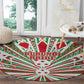 Burundi Pride Beat Of 1962 Independence Day Round Carpet Traditional Karyenda Drummer Art With Flag Sunburst Design