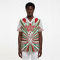Burundi Pride Beat Of 1962 Independence Day Scrub Top Traditional Karyenda Drummer Art With Flag Sunburst Design