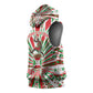 Burundi Pride Beat Of 1962 Independence Day Sleeveless Hoodie Traditional Karyenda Drummer Art With Flag Sunburst Design