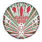 Burundi Pride Beat Of 1962 Independence Day Spare Tire Cover Traditional Karyenda Drummer Art With Flag Sunburst Design