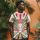 Burundi Pride Beat Of 1962 Independence Day T shirt Traditional Karyenda Drummer Art With Flag Sunburst Design