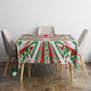 Burundi Pride Beat Of 1962 Independence Day Tablecloth Traditional Karyenda Drummer Art With Flag Sunburst Design