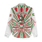 Burundi Pride Beat Of 1962 Independence Day Women Casual Shirt Traditional Karyenda Drummer Art With Flag Sunburst Design