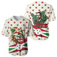 Burundi 1st July Independence Day Baseball Jersey Patriotic Flag Portrait Art - Geometric Star Pattern