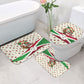 Burundi 1st July Independence Day Bathroom Set Patriotic Flag Portrait Art - Geometric Star Pattern
