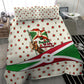 Burundi 1st July Independence Day Bedding Set Patriotic Flag Portrait Art - Geometric Star Pattern